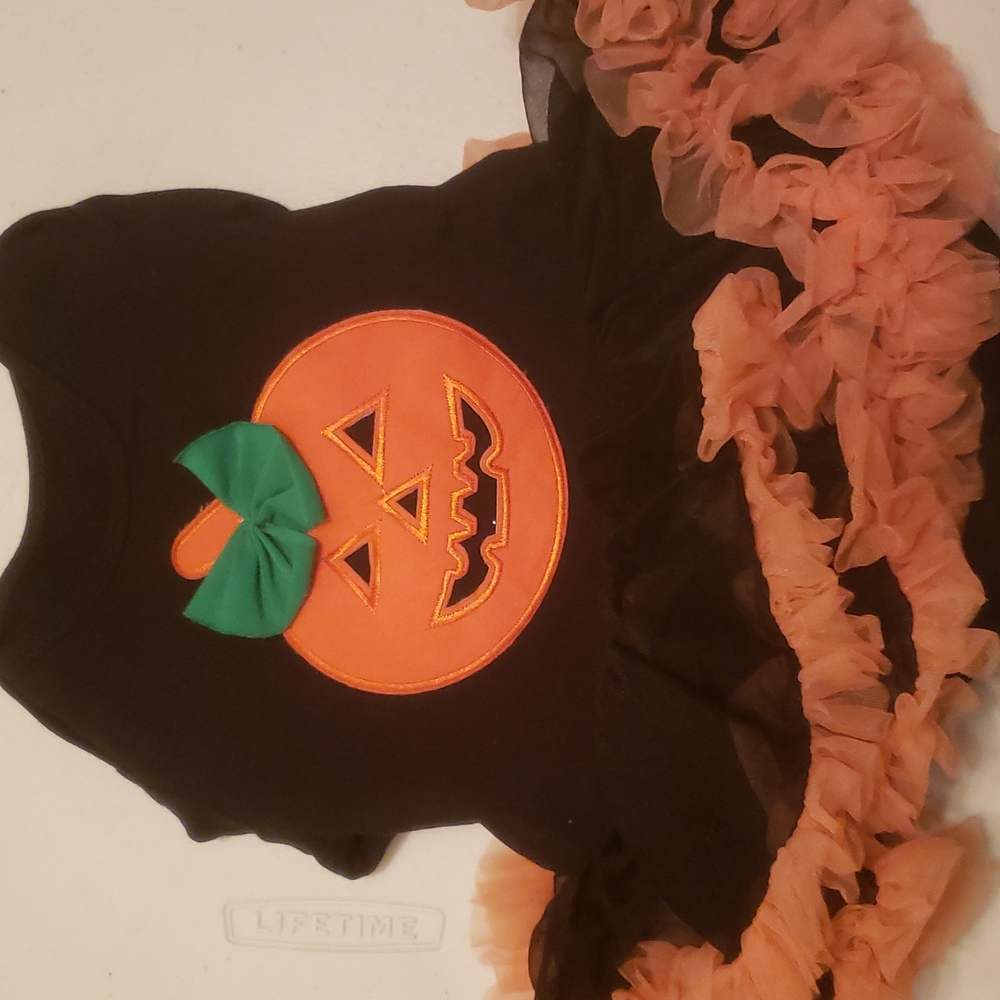 Girl's 6 month long sleeve onesie